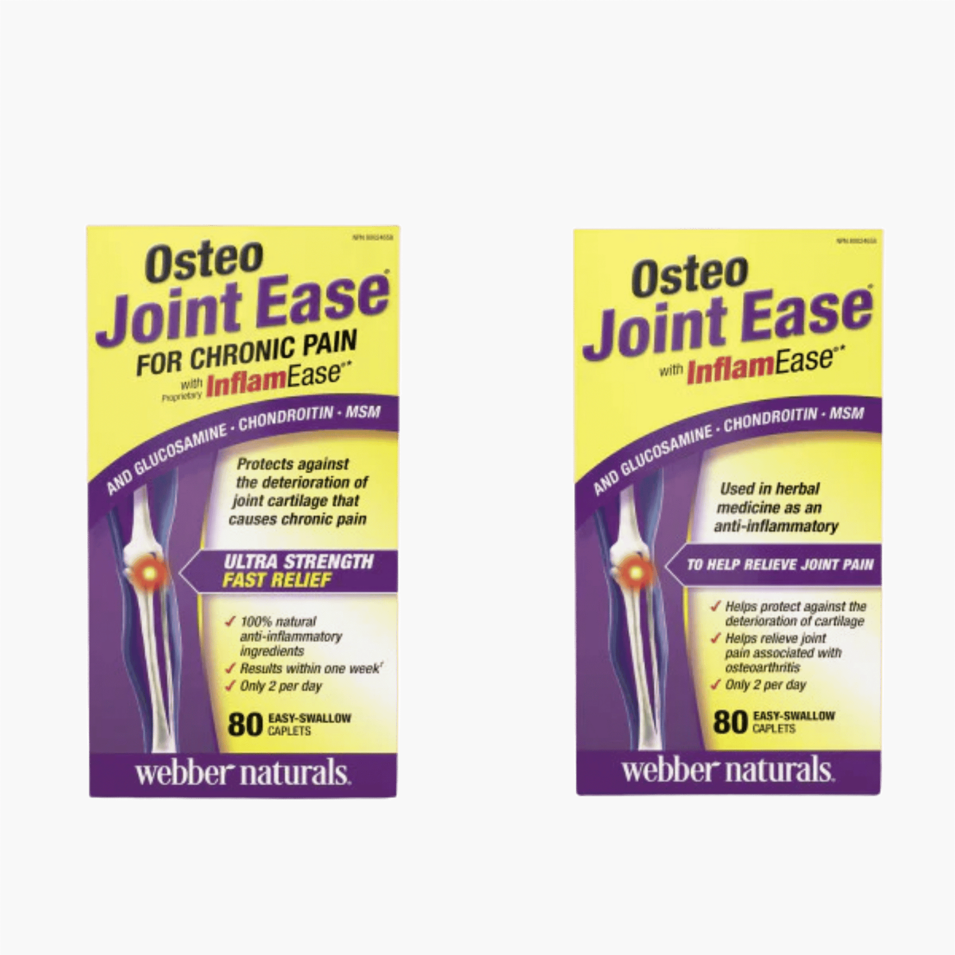 Original Webber Naturals Osteo Joint Ease With InflamEase