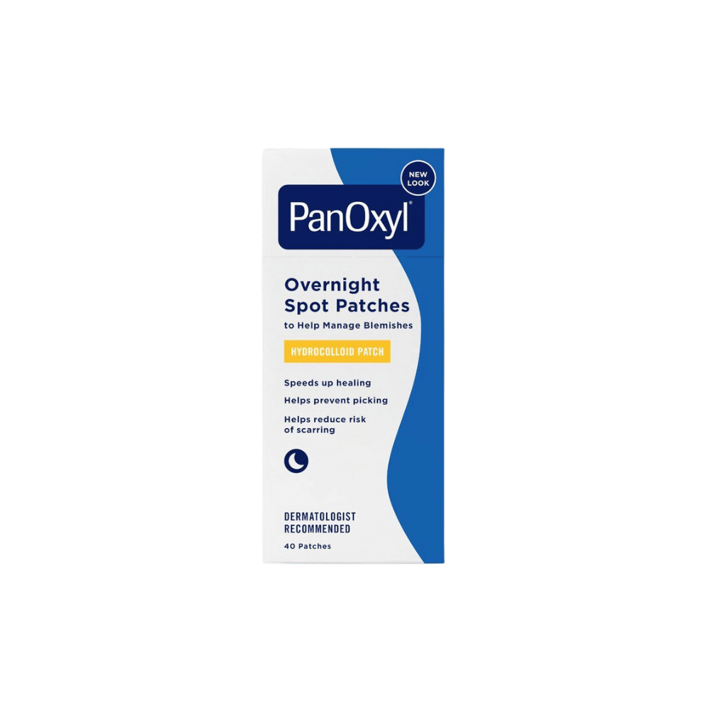 PanOxyl PM Overnight Spot Pimple Patches – 40 Count – hydrocolloid patches that absorb pus and reduce pimples while you sleep – Skinstash.pk