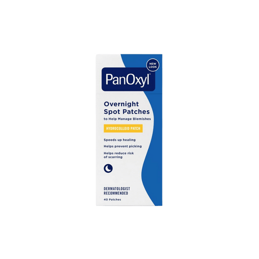 PanOxyl PM Overnight Spot Pimple Patches – 40 Count – hydrocolloid patches that absorb pus and reduce pimples while you sleep – Skinstash.pk