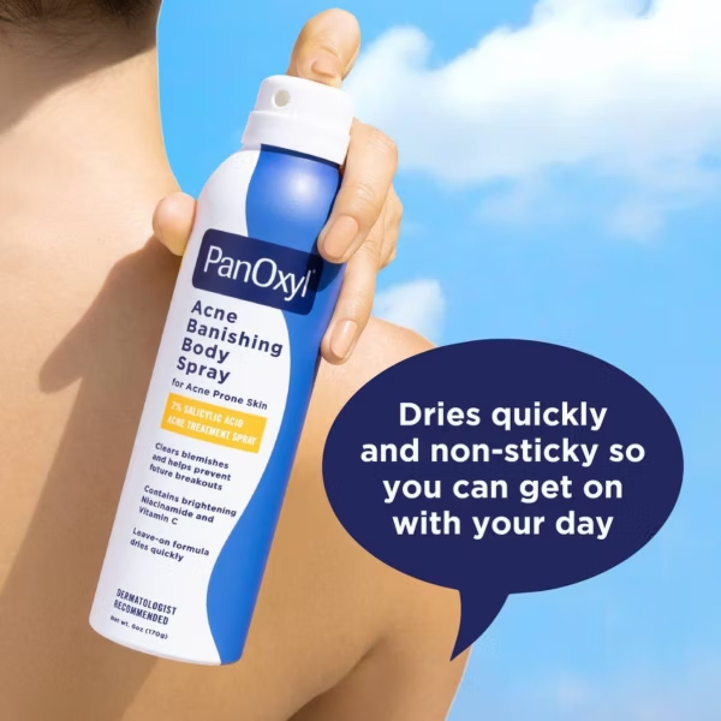  Panoxyl Acne Banishing Body Spray Availabe in Pakistan
