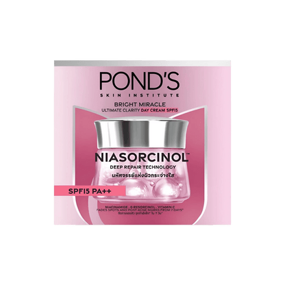Buy online Pond’s Bright Miracle Ultimate Clarity Day Cream SPF 15 PA++ Niasorcinol In pakistan 