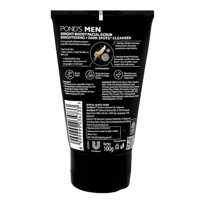 Original Pond’s Men Bright Boost Face Scrub 