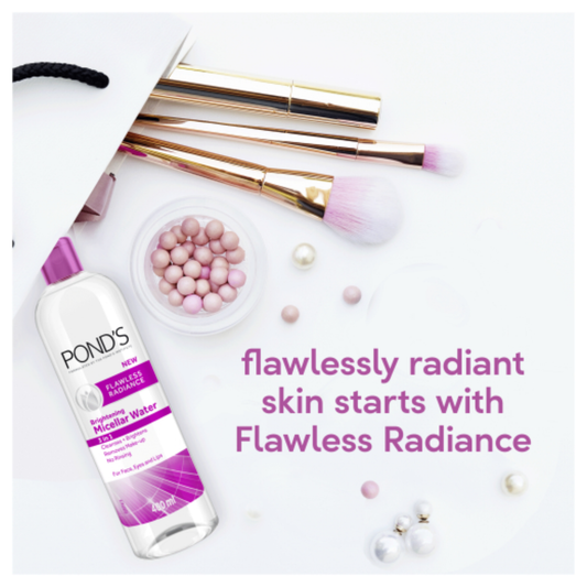 Original  Ponds Flawless Radiance Brighteneing Micellar Water 3in1  in pakistan