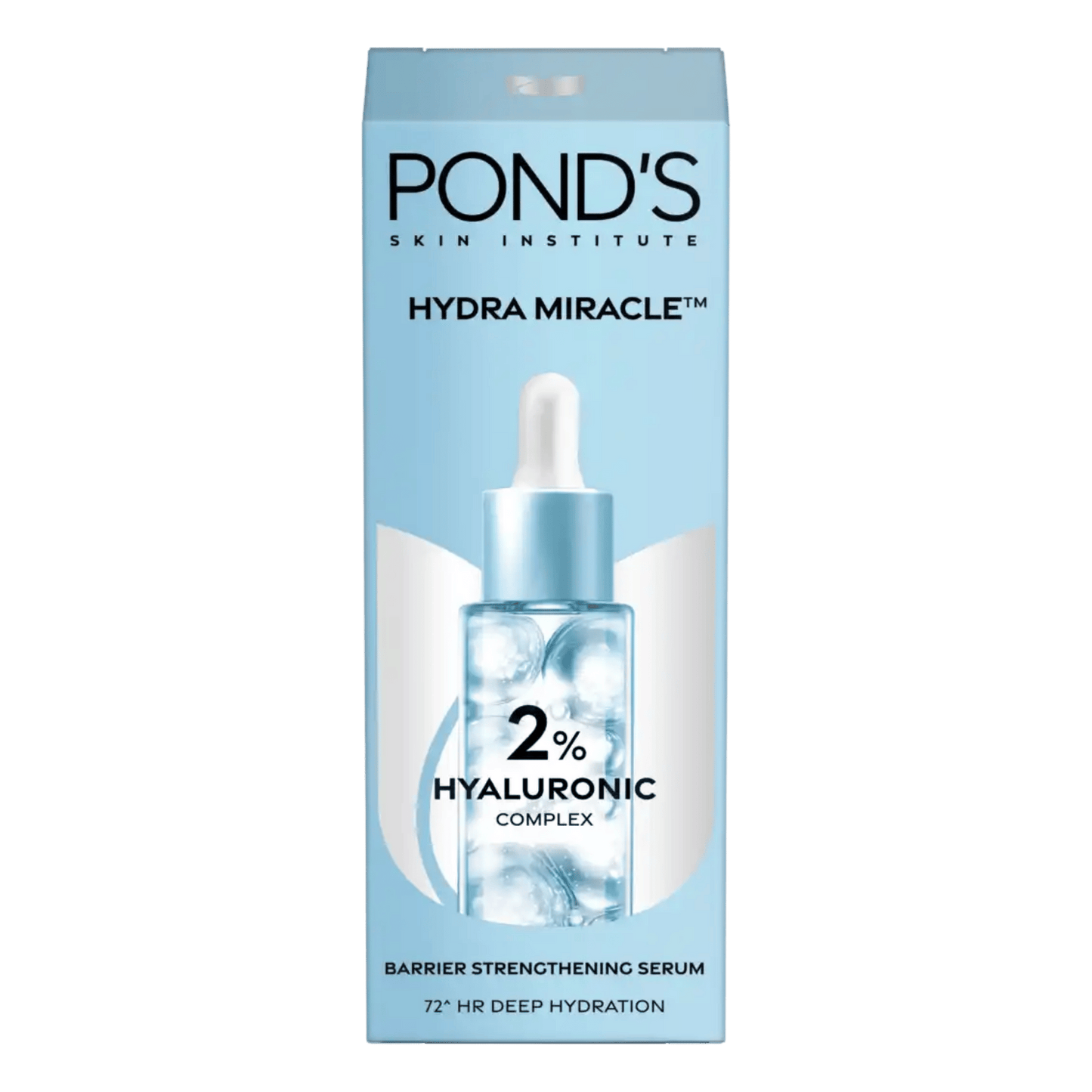 Pond's Hydra Miracle 2% Hyaluronic Acid Complex Serum 15ml for deep hydration and plump skin – available at Skinstash.pk