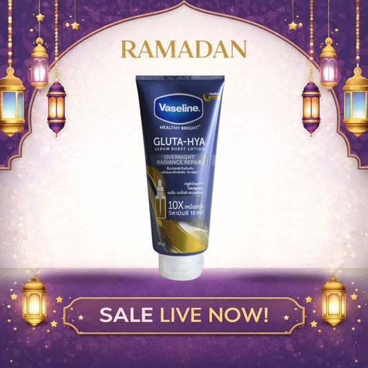 Vaseline Gluta Hya Serum Brust Lotion Overnight (300ml)