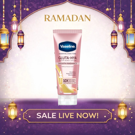 Vaseline Essential Even Tone Gluta-Hya Smooth Radiance Serum Burst Lotion