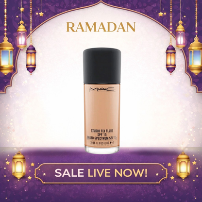 Mac Cosmetics Studio Fix Fluid SPF 15 Broad Spectrum Foundation (30ml)