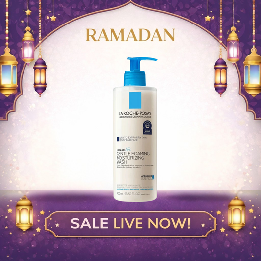 La-Roche Posay Gentle Foaming Moisturizing Wash (400ml)