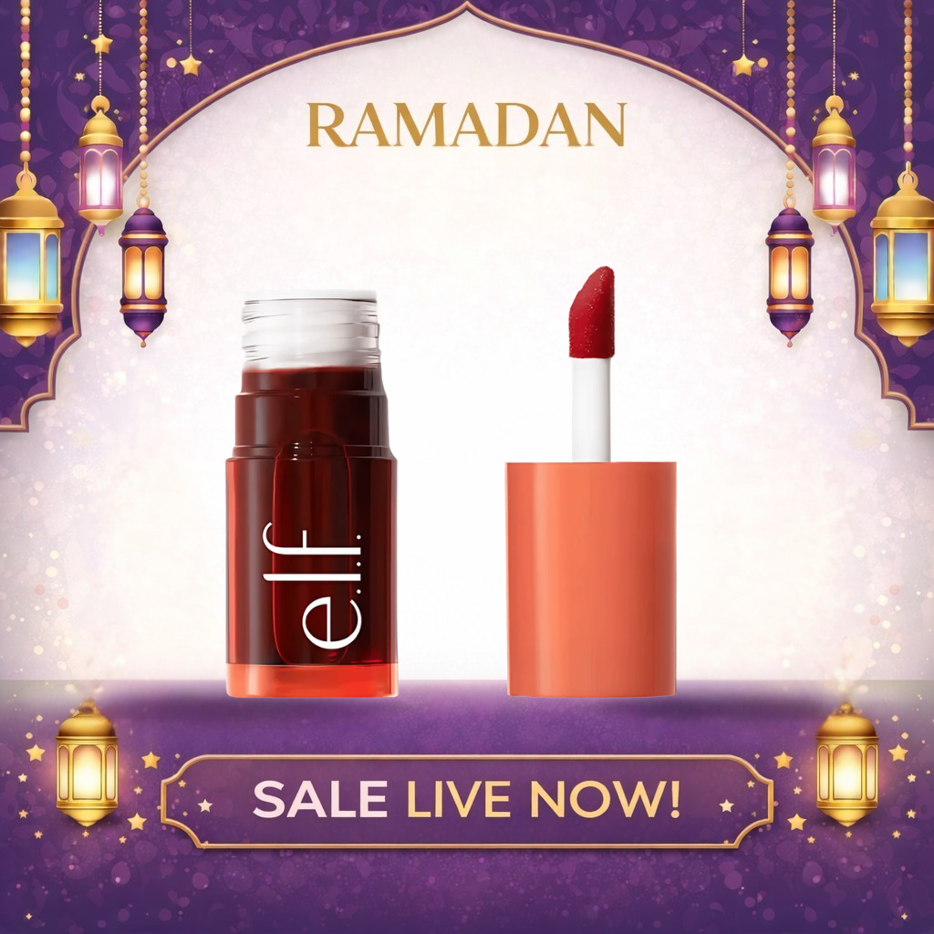 E.l.f. Sheer for It Blush Tint - Buildable Stain for Lips + Cheek (6.8ml)