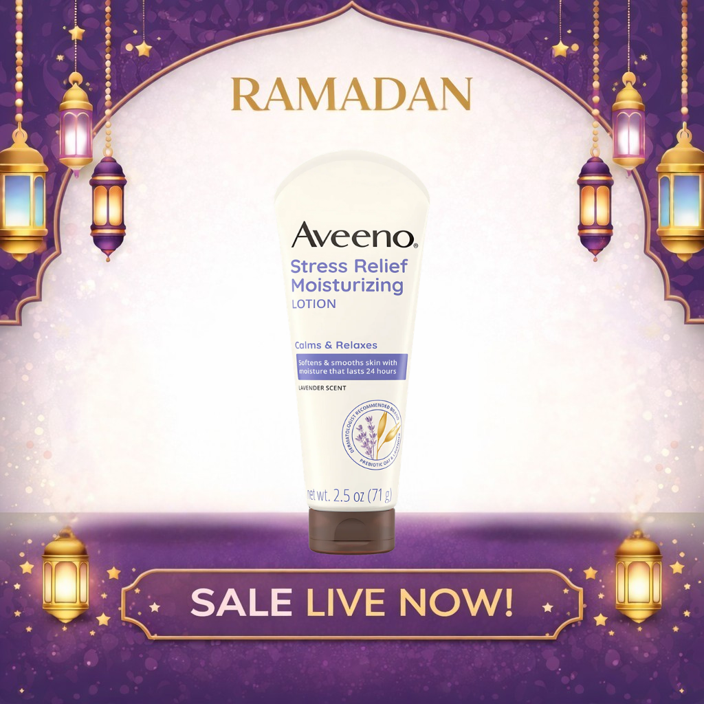 Aveeno Stress Relief Moisturizing Lotion (71g)