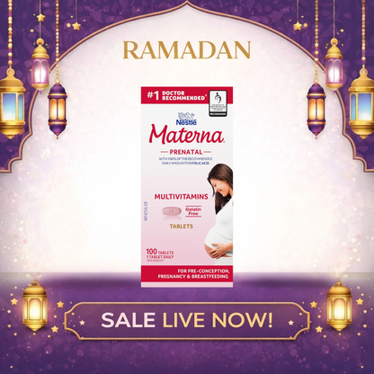 Nestle Materna Prenatal Vitamin & Mineral Supplement (100ct)
