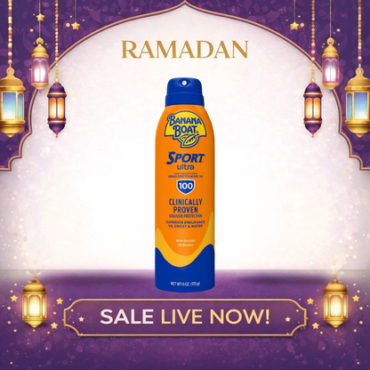 Banana Boat Sport Ultra Clear Sunscreen Spray SPF 100