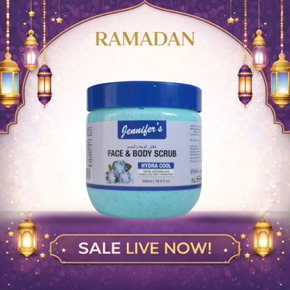 Jennifer's Face And Body Scrub Hydra Cool (500ml)