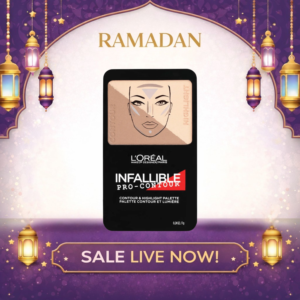 L'Oreal Paris Infallible Pro Contour & Highlight Palette (7g)