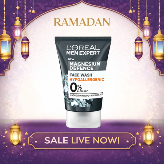 L’Oréal Men Expert Magnesium Defence Sensitive Face Wash (100ml)