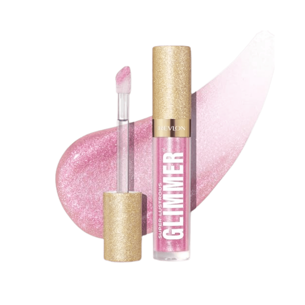 Revlon Super Lustrous Glimmer Lipstick 3.8ml – ultra-creamy, radiant shimmer finish with rich color payoff for glamorous lips – Skinstash.pk