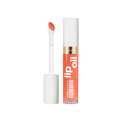 Revlon Super Lustrous Glimmer Lip Oil 38ml – deeply moisturizing lip oil with high-shine shimmer for soft, glossy lips – Skinstash.pk