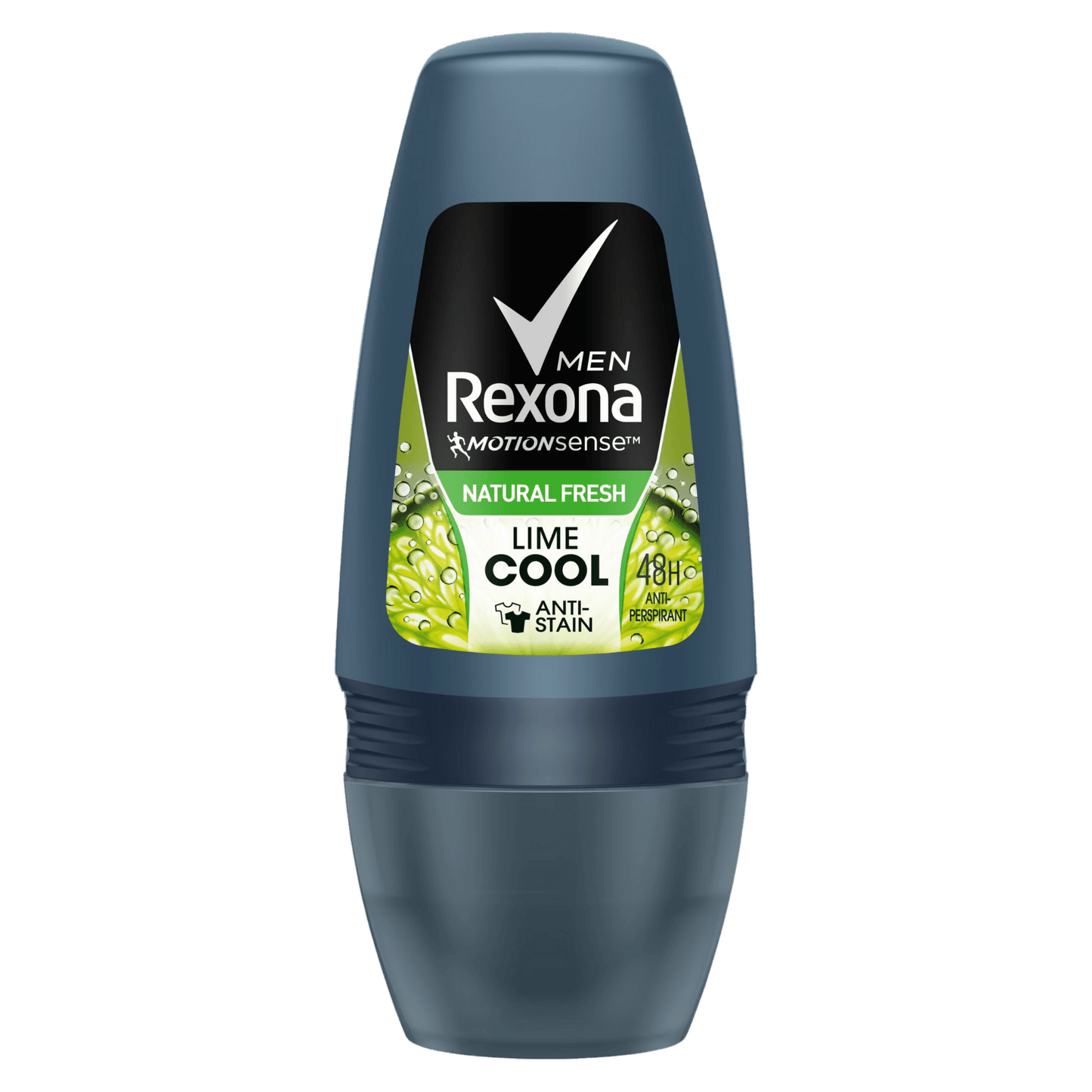 Rexona Men Natural Fresh Lime Cool Roll On 50ml skinstash in Pakistan