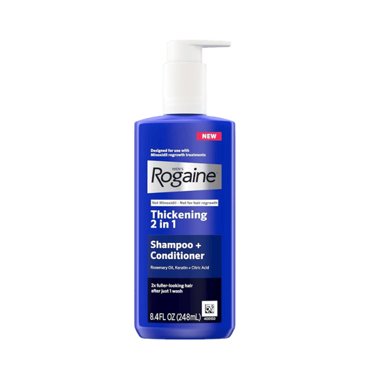 Rogaine shampoo Available at skin stash