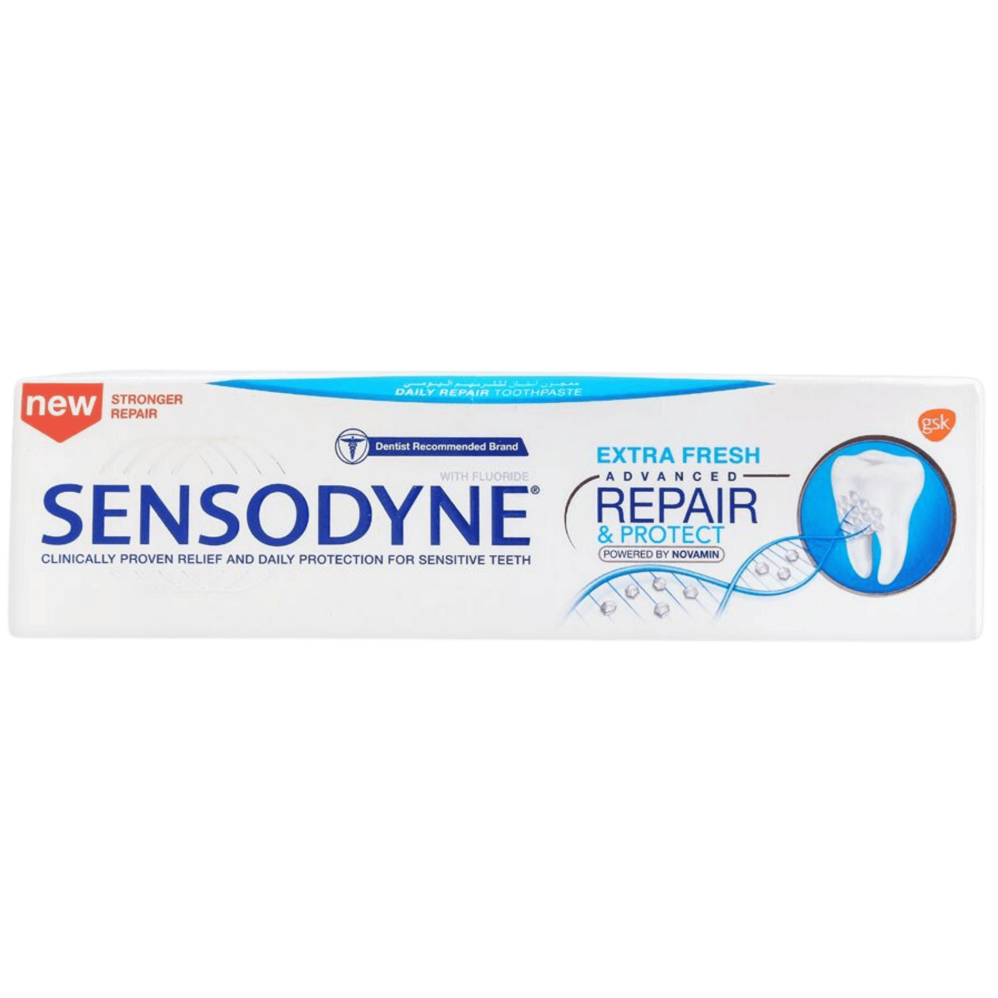 Sensodyne Extra Fresh Advanced Repair & Protect Toothpaste (75ml ...
