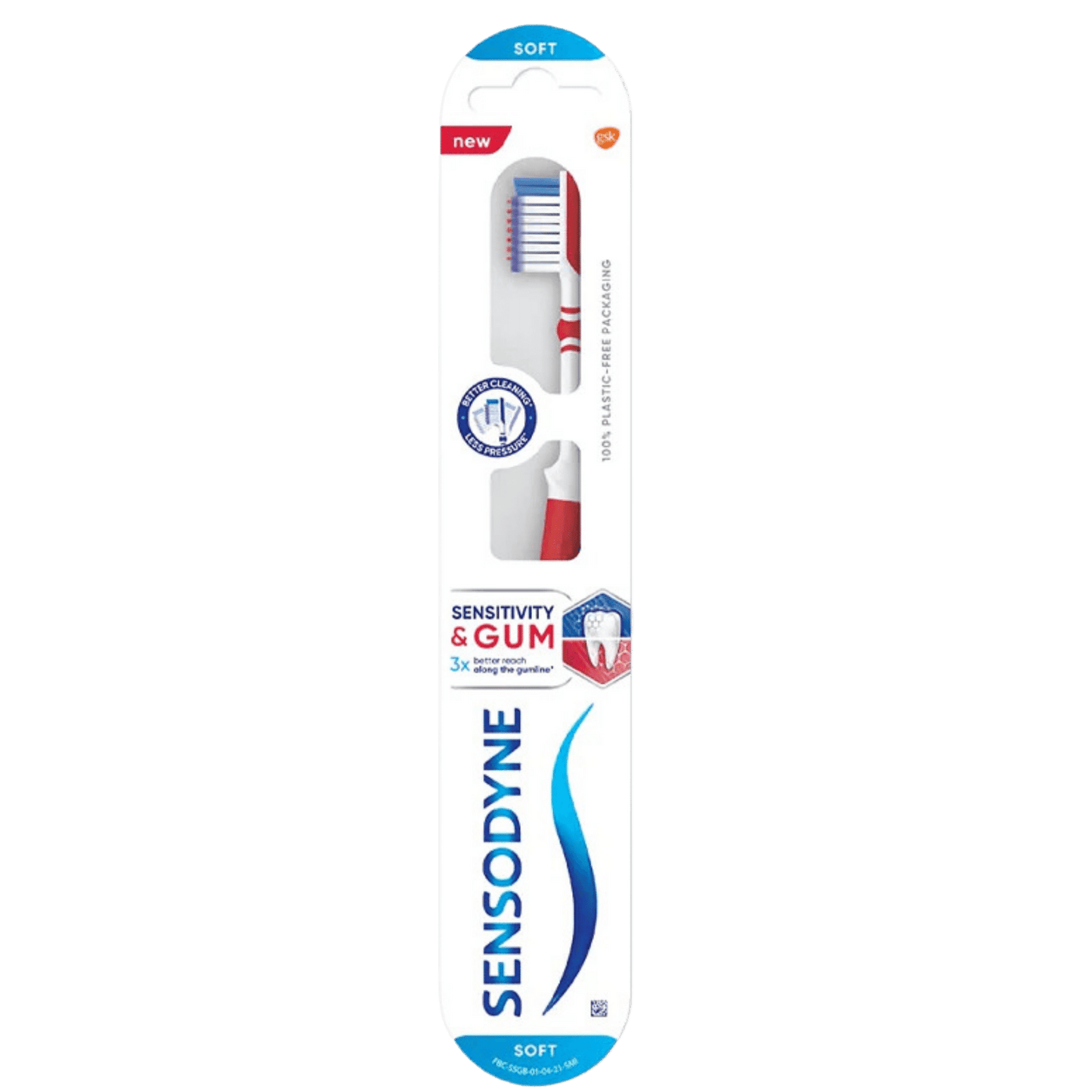 Sensodyne Sensitivity & Gum Toothbrush Soft Skin Stash in Pakistan