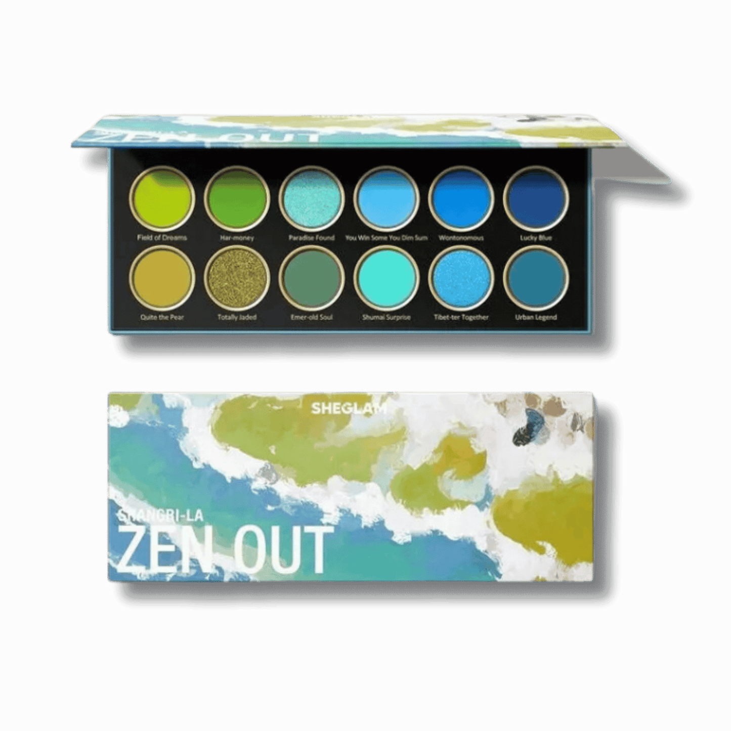 Buy Sheglam Zen Out Shangri-la Eyeshadow Palette (10.2g) In Pakistan!