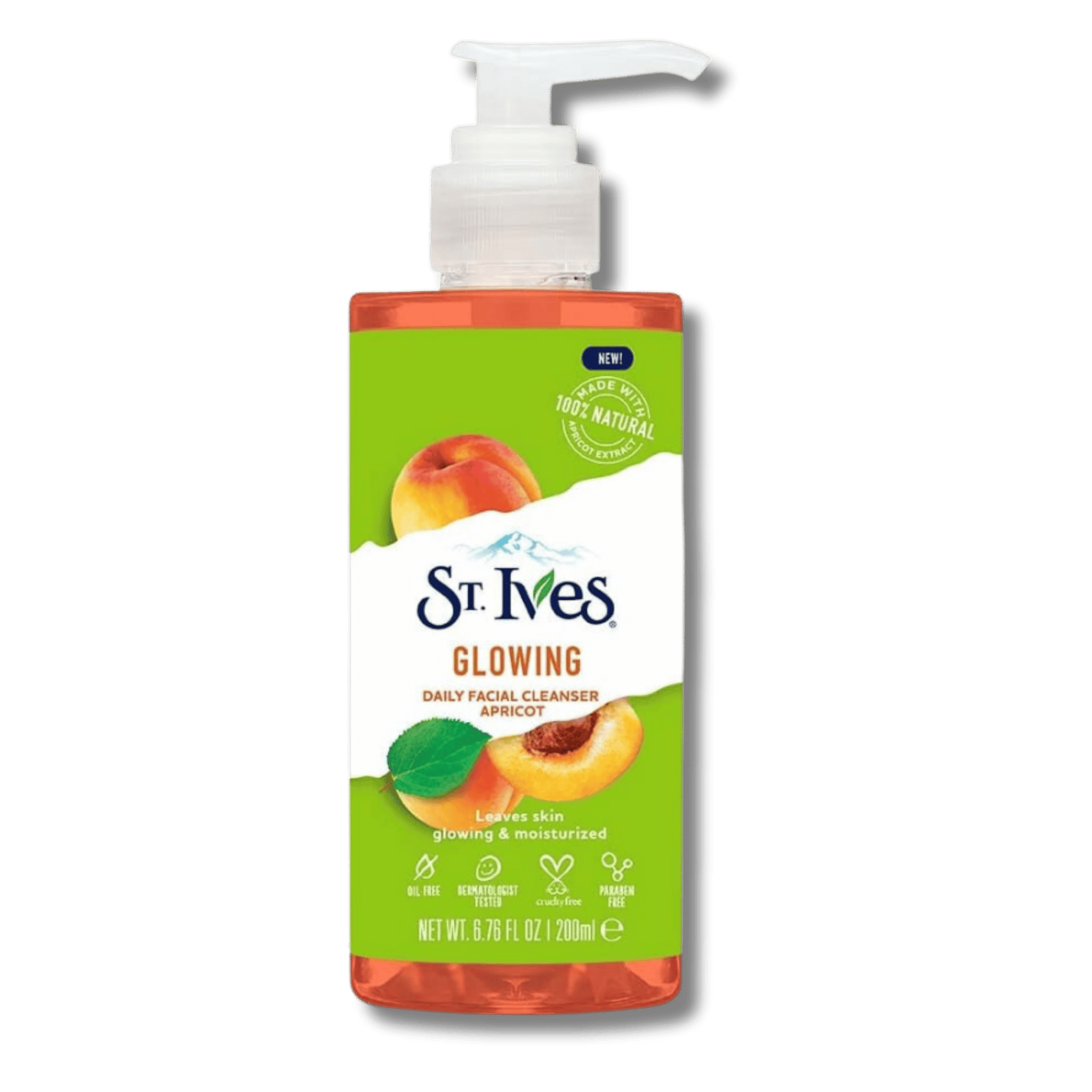 Buy St.Ives Glowing Daily Facial Cleanser Apricot (200ml) In SkinStash!