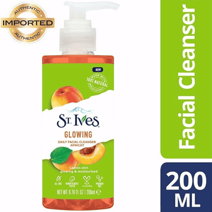 St.Ives Glowing Daily Facial Cleanser Apricot (200ml)