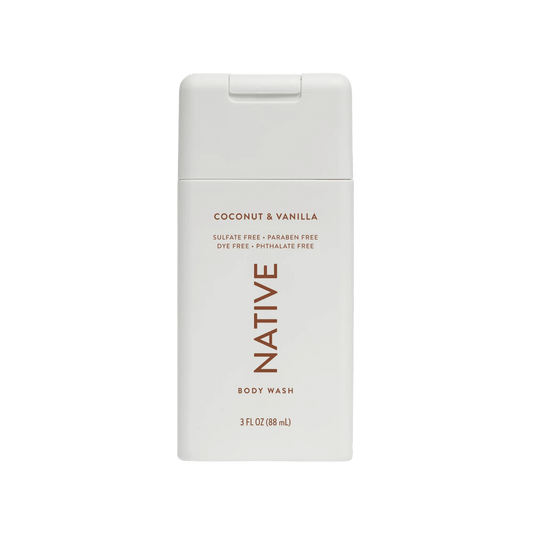 Native Body Wash Coconut & Vanilla (88ml)