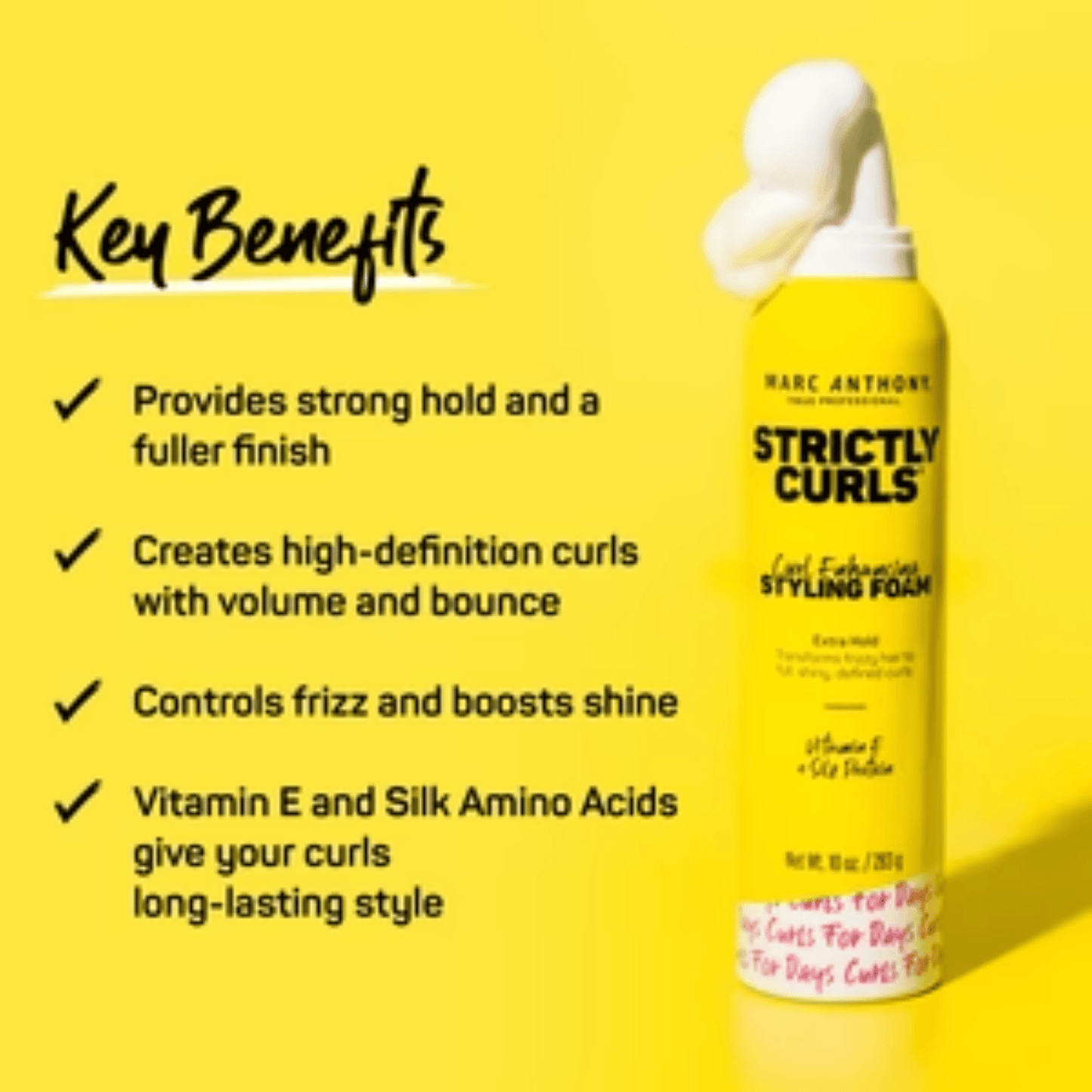 Marc Anthony Strictly Curls Styling Foam (283 g)