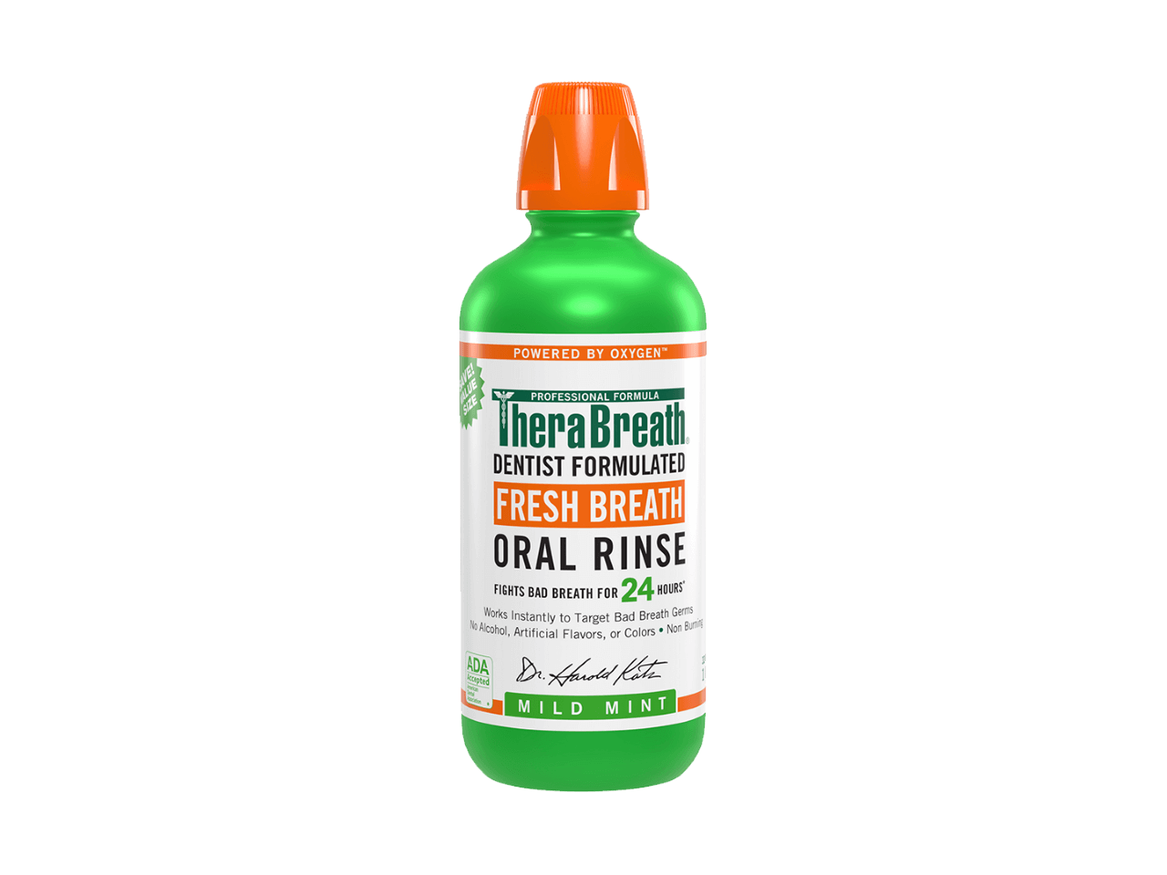 TheraBreath Healthy Gums Mouthwash Alcohol Free (473ml)