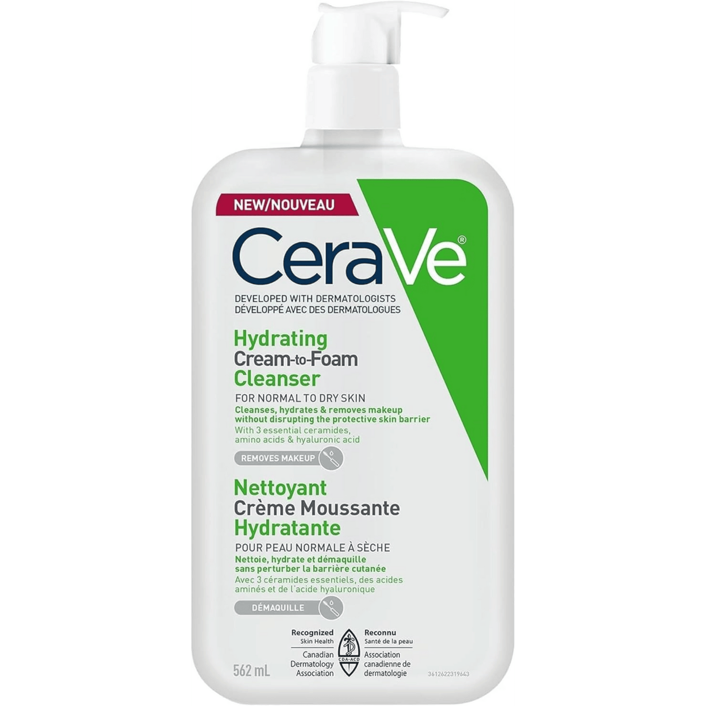Cerave Hydrating Cream-to-Foam Cleanser
