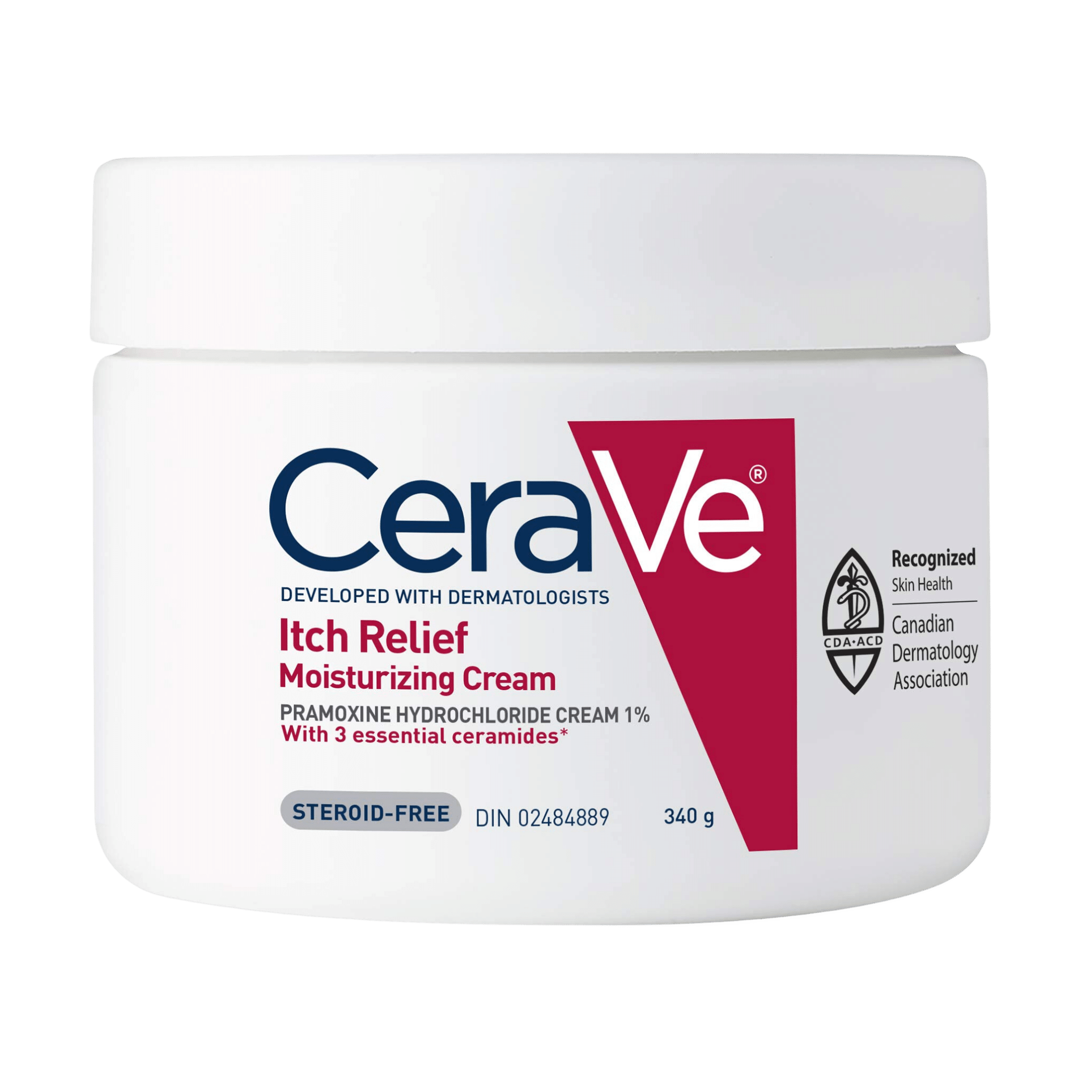 CeraVe Itch Relief Moisturizing Cream (50g) - Instant Relief for Dry ...