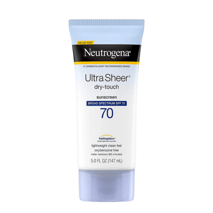 Neutrogena Ultra Sheer Dry-Touch Sunscreen SPF 45/55/70 (88/147ml)