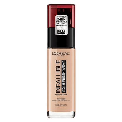 L'Oreal Paris Infallible 24 Hour Fresh Wear Foundation SPF 25 (30ml)