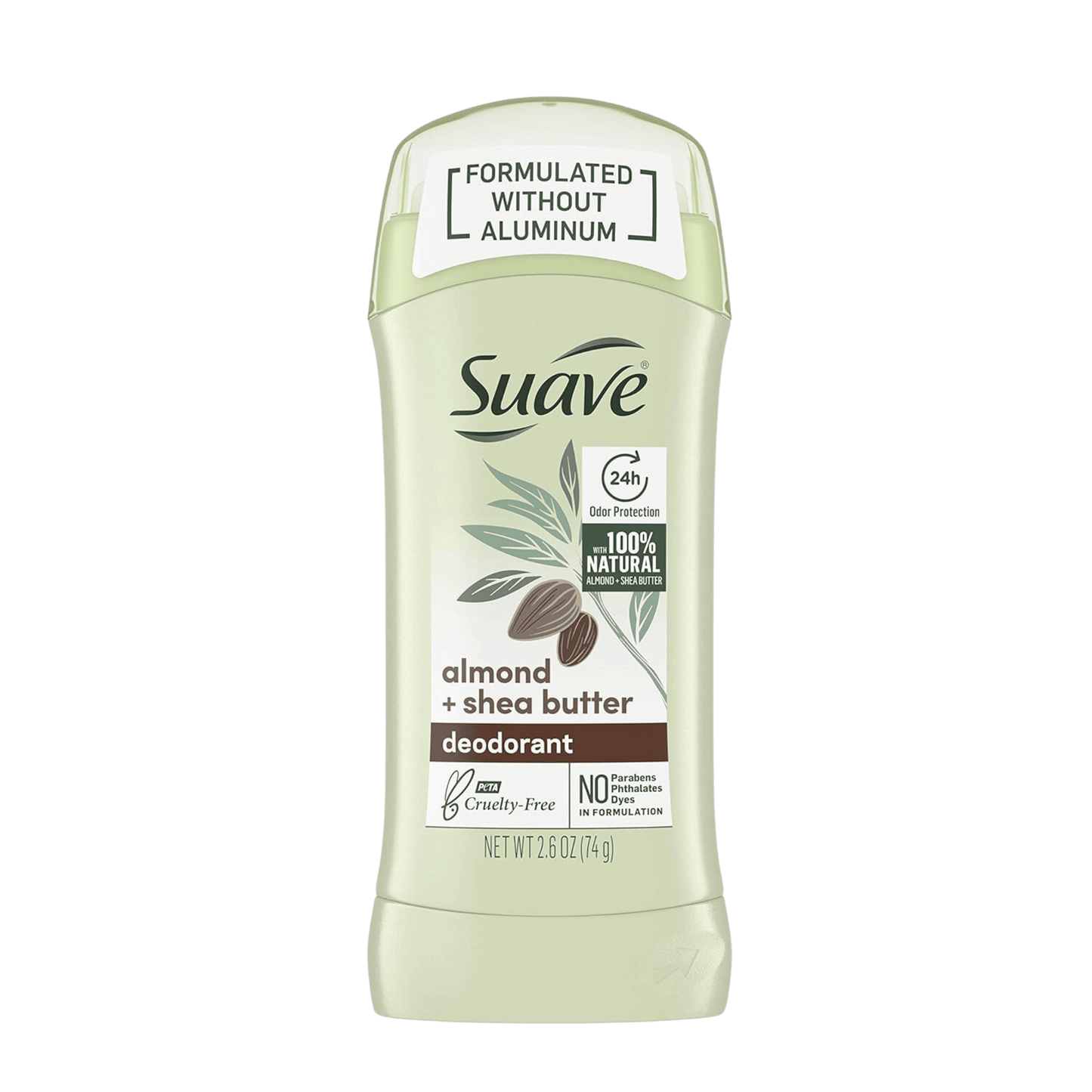 Suave Aluminum Free Deodorant 24-Hour Odor Protection(74g)