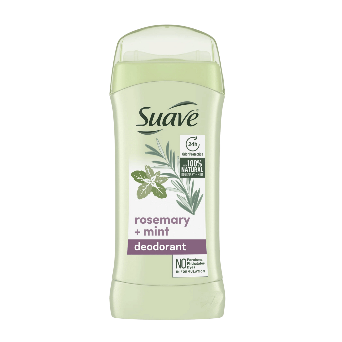 Suave Aluminum Free Deodorant 24-Hour Odor Protection(74g)