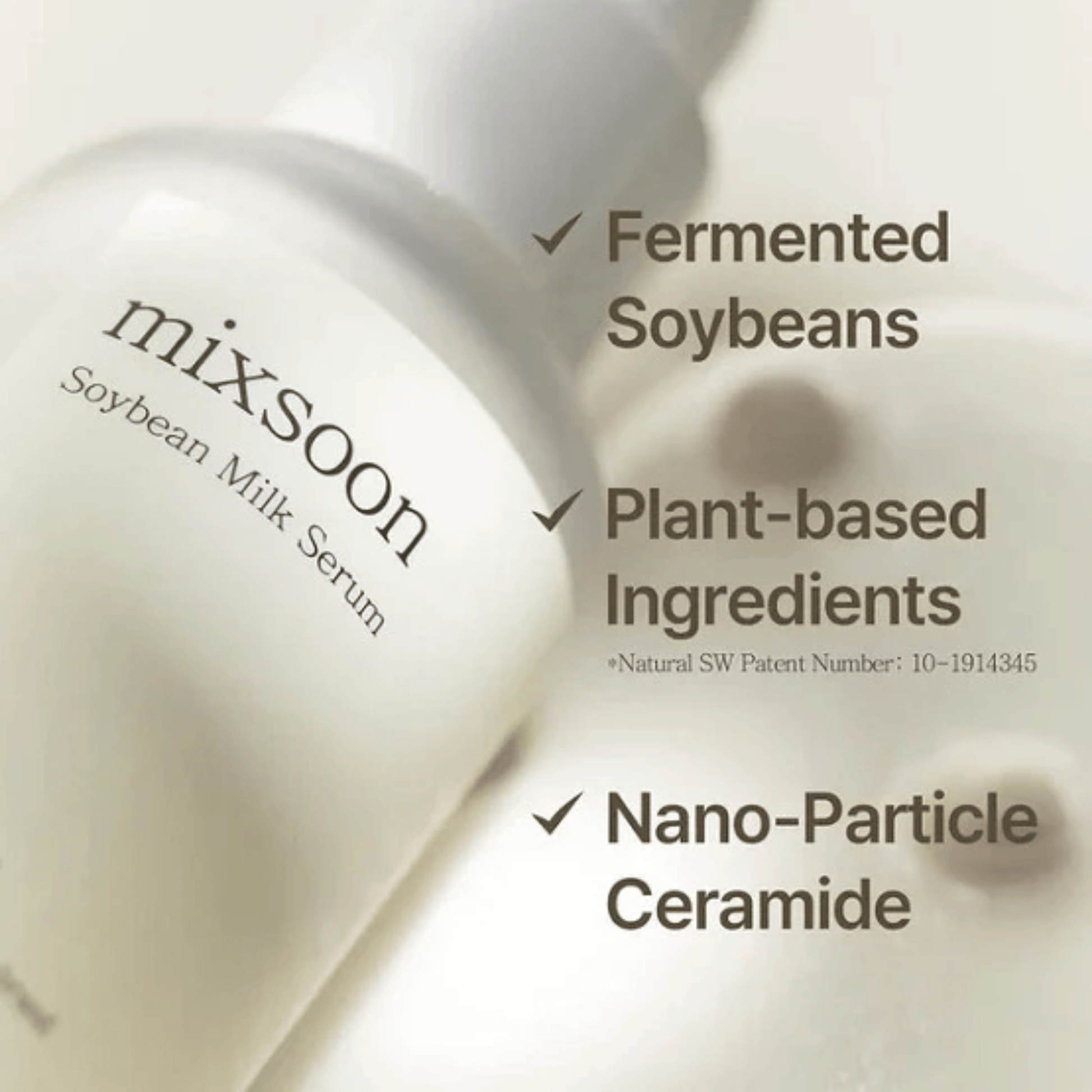 Mixsoon Soyabean Milk Serum (50ml) - Hydrating & Revitalizing (Pakistan)