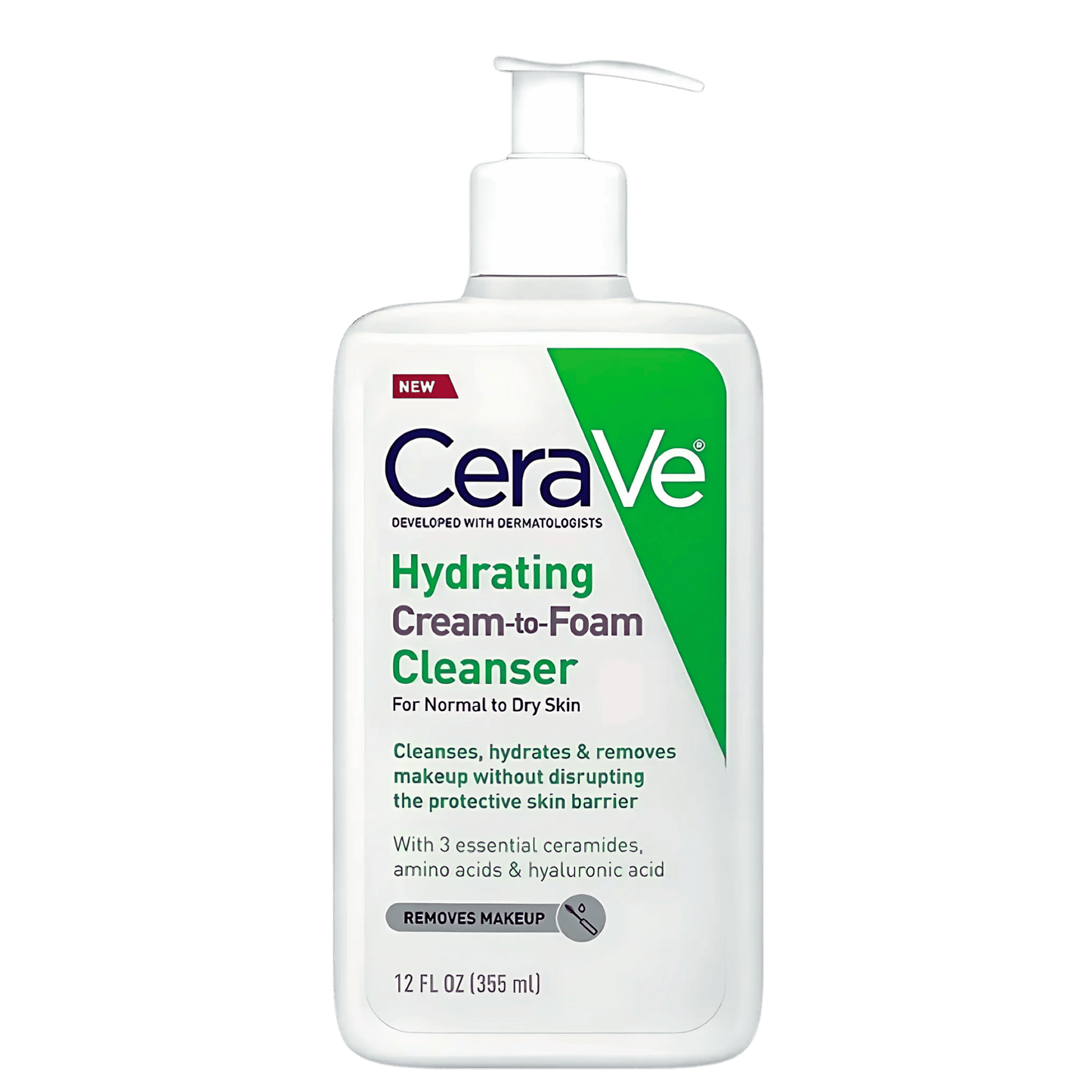 Cerave Hydrating Cream-to-Foam Cleanser