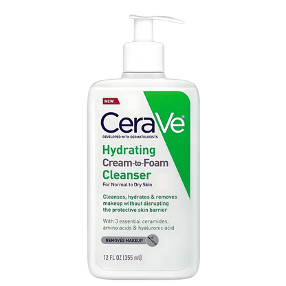 Cerave Hydrating Cream-to-Foam Cleanser