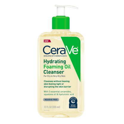 CeraVe Hydrating Foaming Oil Cleanser