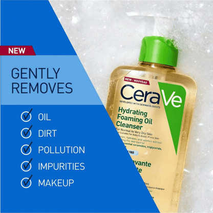 CeraVe Hydrating Foaming Oil Cleanser