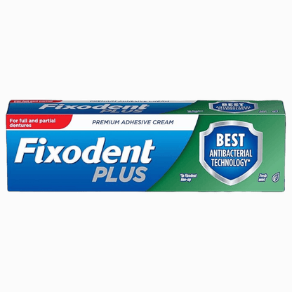 Fixodent Plus Adhesives Denture Cream (68g)