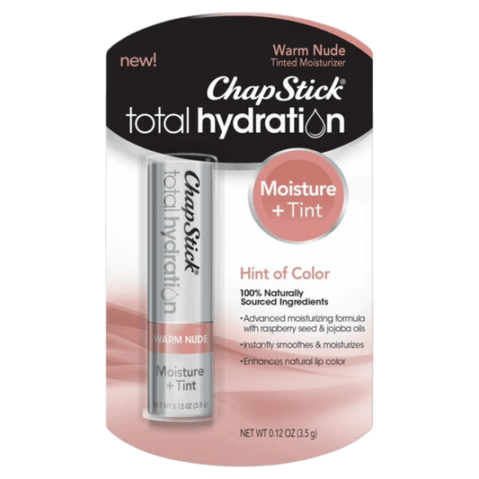 ChapStick Total Hydration Lip Balm 0.12oz with moisture and tint for nourished lips, available in Pakistan