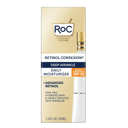 RoC Retinol Correxion® Deep Wrinkle Daily Moisturizer SPF 30 (30ml)