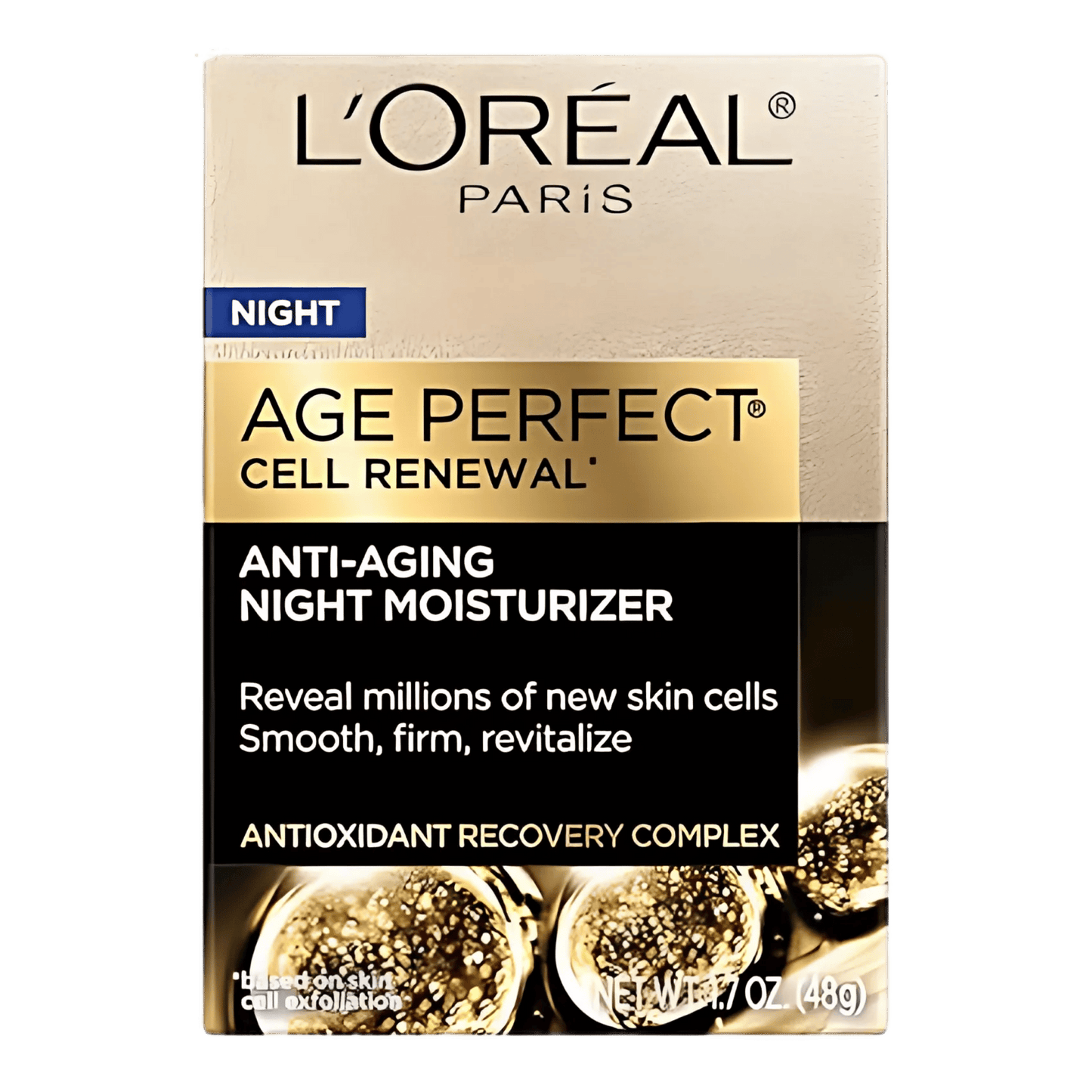 L'Oréal Age Perfect Cell Renewal Anti Aging Moisturizer (48g) Exp: 09/2024