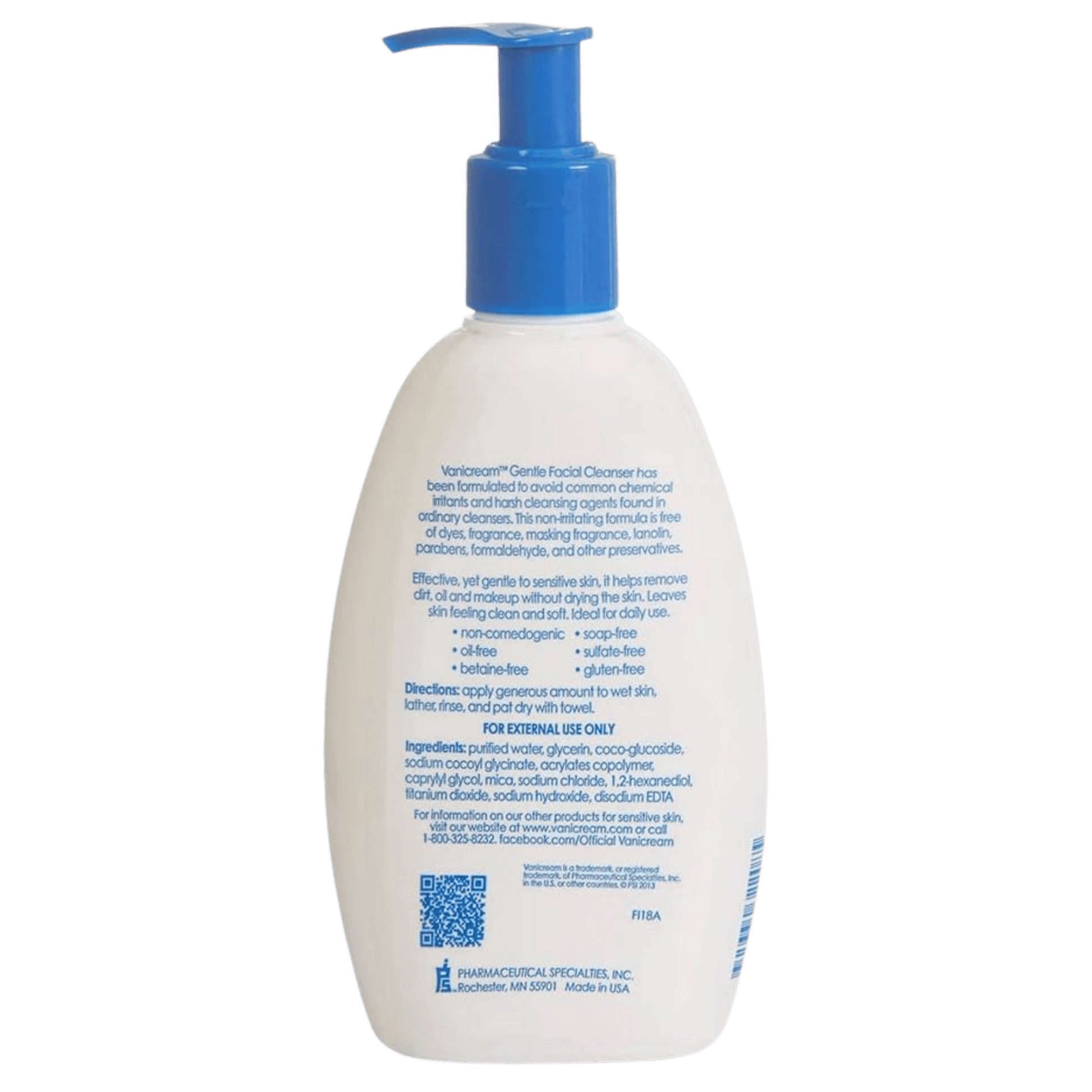 Imported Vanicream Gentle Facial Moisturizing Cream for Sensitive Skin 