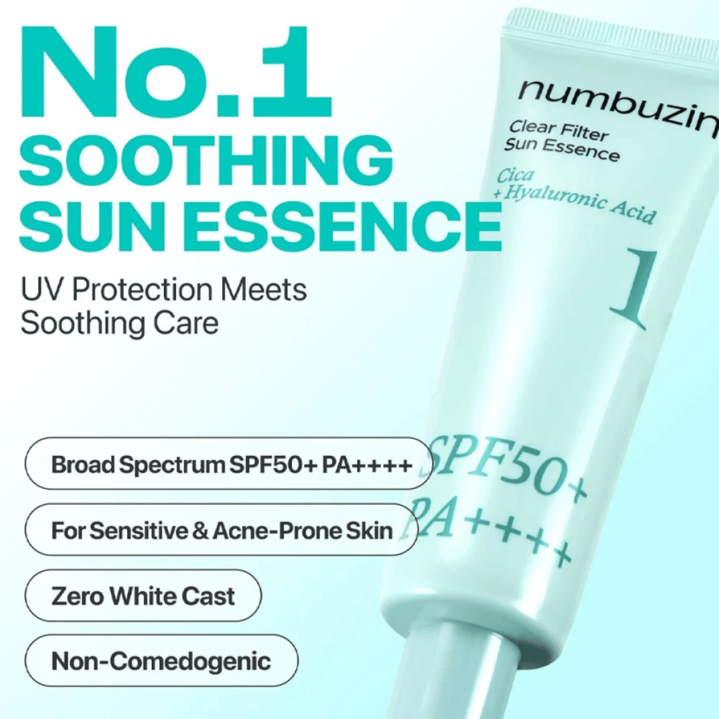 Original Numbuzin 1 Clear Filter Sun Essence in pakistan 