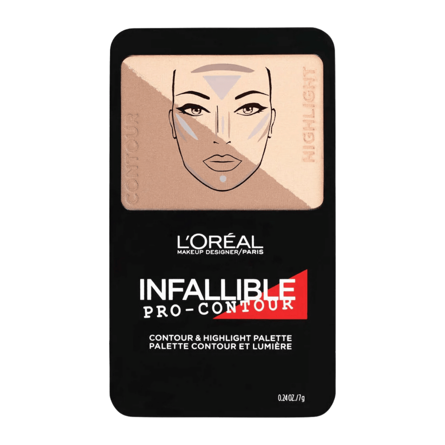 Buy L'Oreal Paris Infallible Pro Contour & Highlight Palette (7g) Online In Pakistan!