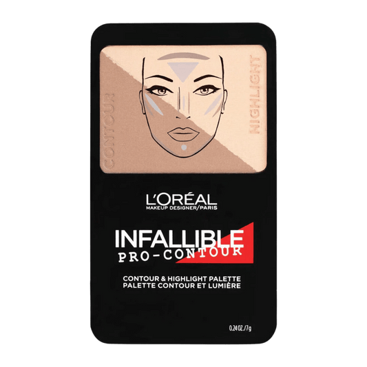 Buy L'Oreal Paris Infallible Pro Contour & Highlight Palette (7g) Online In Pakistan!